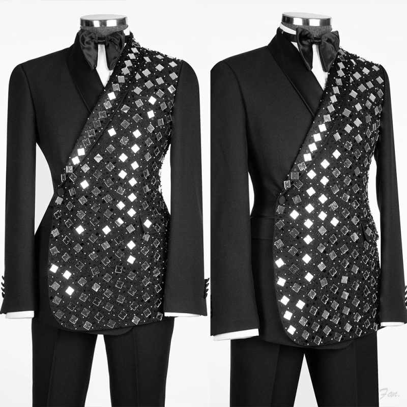 Men Grooming Outfit - Szyte na miarę męskie garnitury z